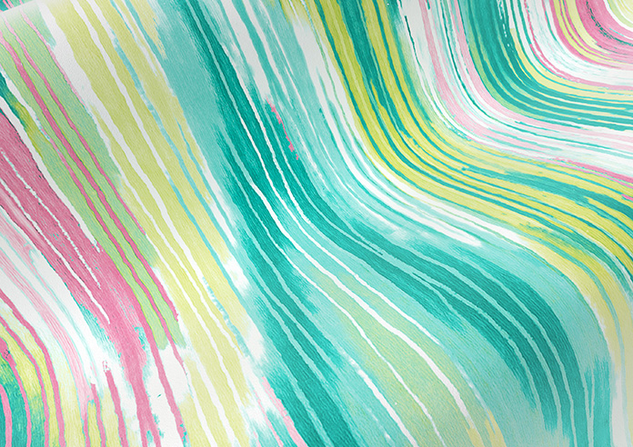 Bombay Velvet, Tropical Punch - Roman Blind - Image 4